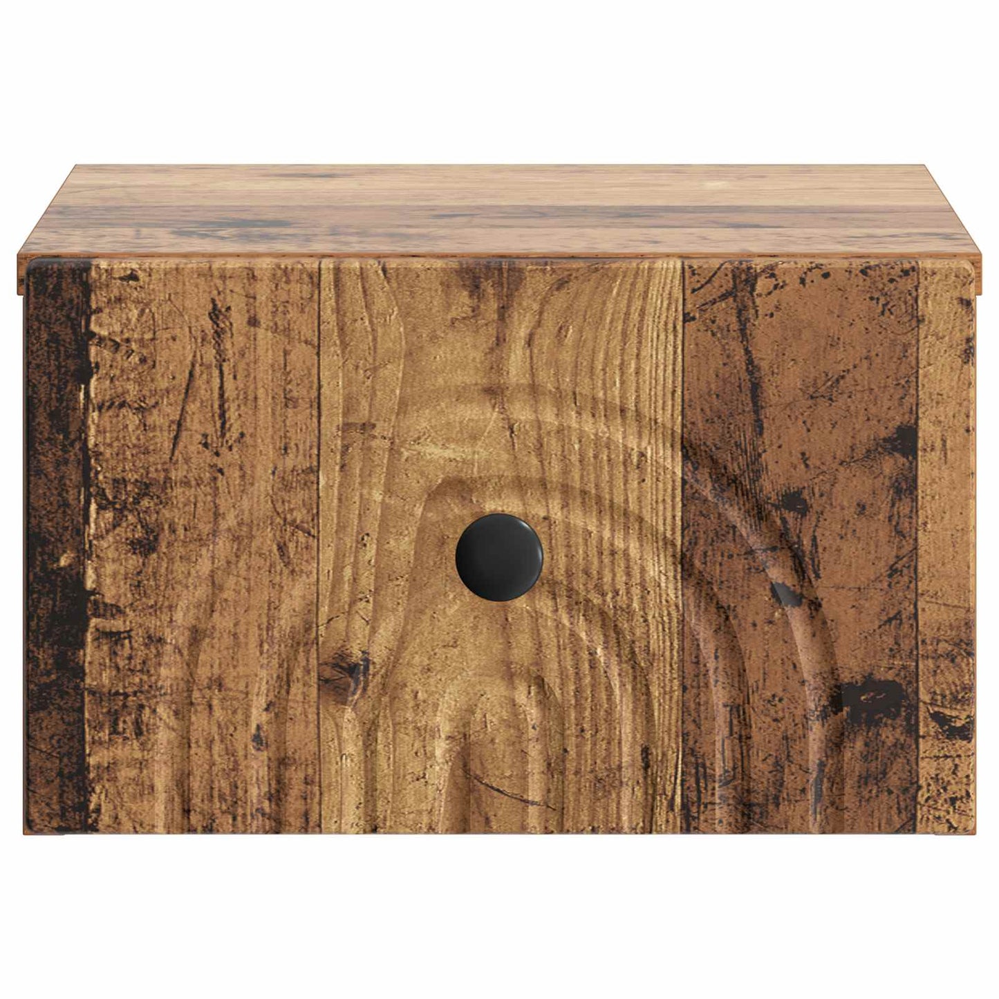 Wall-Mounted Bedside Cabinet 2 pcs Old Wood 33 x 34.5 x 20 cm
