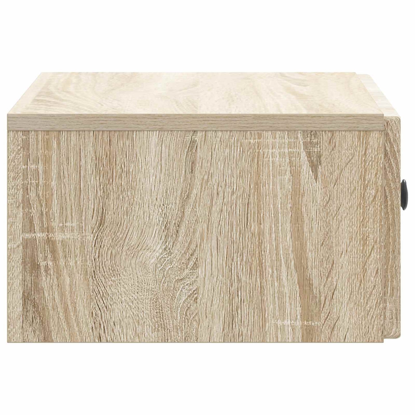 Wall-Mounted Bedside Cabinet Sonoma Oak 49 x 34.5 x 20 cm