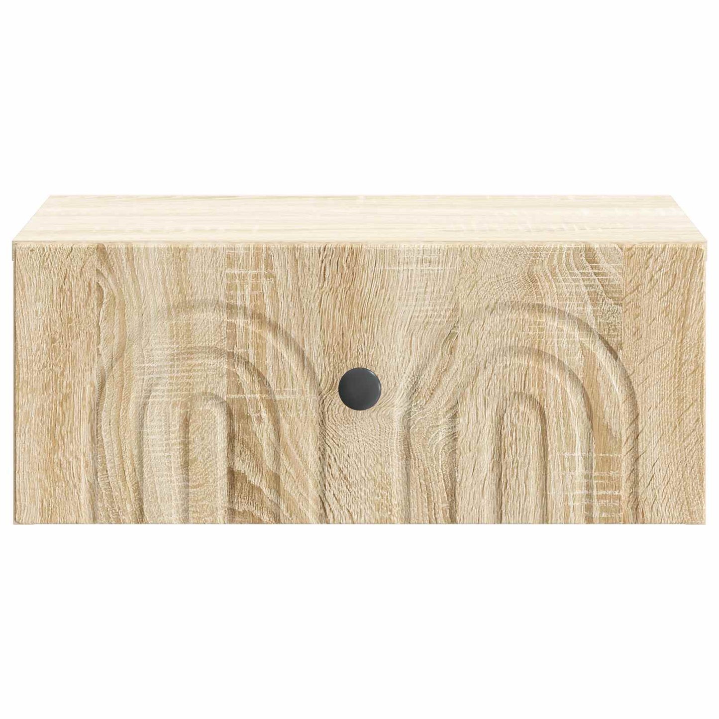 Wall-Mounted Bedside Cabinet 2 pcs Sonoma Oak 49 x 34.5 x 20 cm