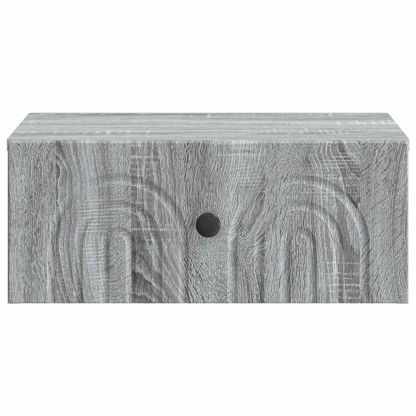 Wall-Mounted Bedside Cabinet Grey Sonoma 49 x 34.5 x 20 cm