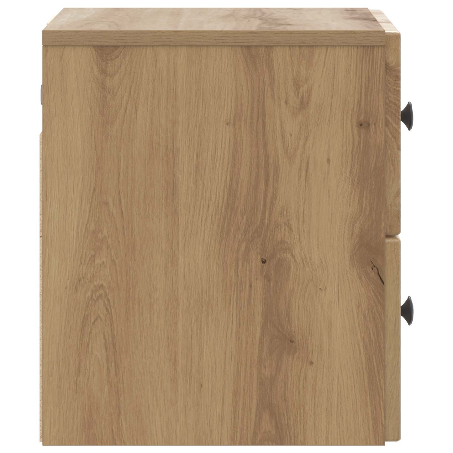 Wall-Mounted Bedside Cabinet Artisan Oak 33 x 34.5 x 40 cm