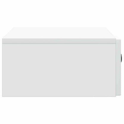 Wall-Mounted Side Table White 59 x 34.5 x 17 cm Engineered Wood