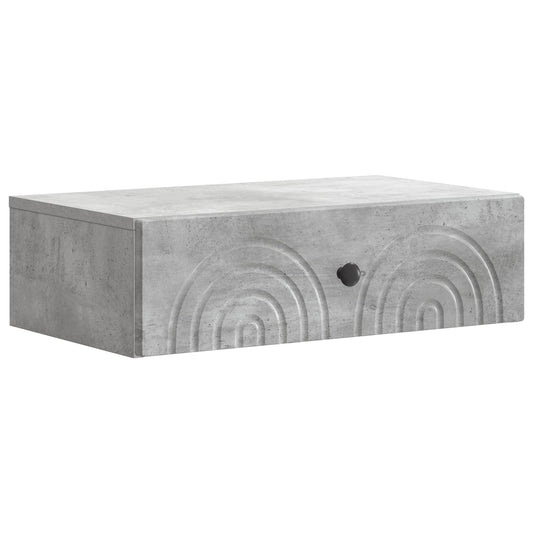Wall-Mounted Side Table 59 x 34.5 x 17 cm Engineered Wood