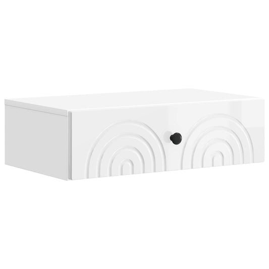 Wall-Mounted Side Table 59 x 34.5 x 17 cm Engineered Wood