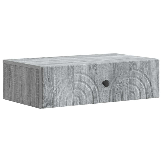 Wall-Mounted Side Table 59 x 34.5 x 17 cm Engineered Wood