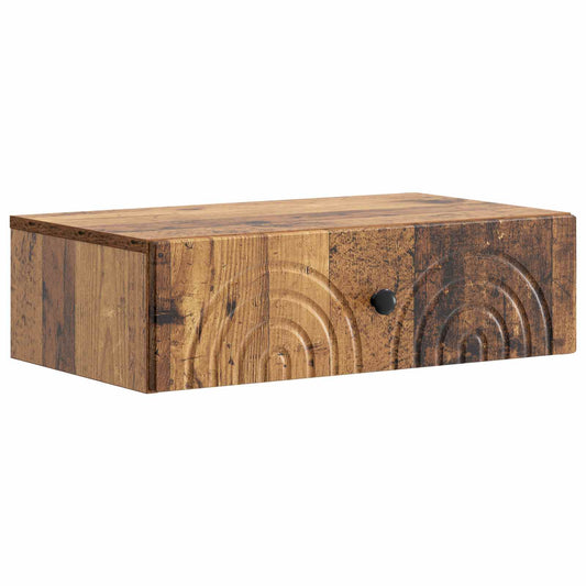 Wall-Mounted Side Table 59 x 34.5 x 17 cm Engineered Wood