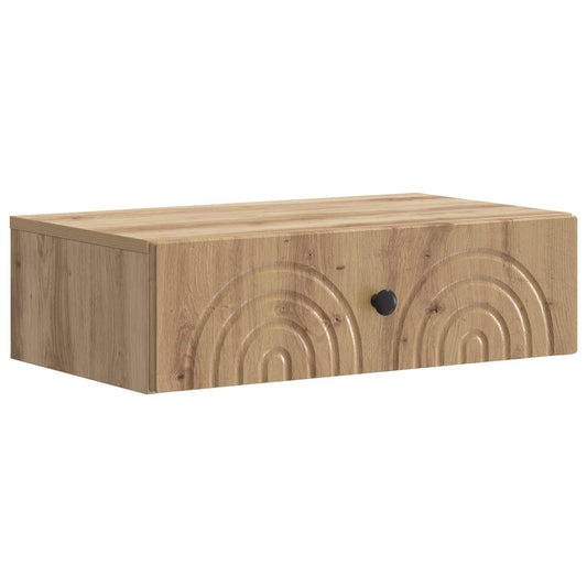 Wall-Mounted Side Table 59 x 34.5 x 17 cm Engineered Wood