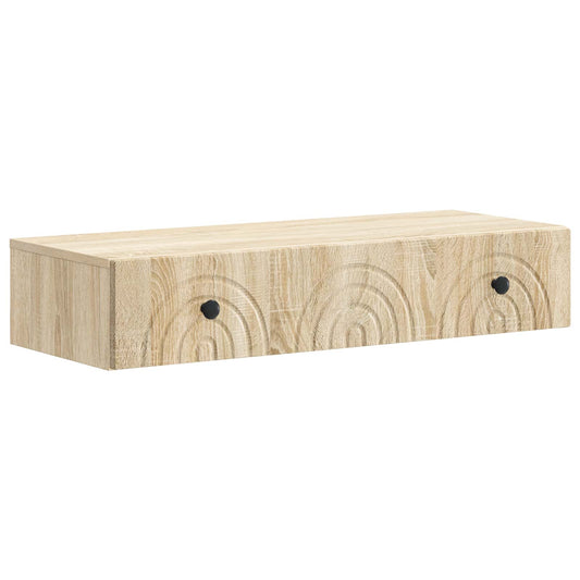 Wall-Mounted Side Table 87.5 x 34.5 x 17 cm Engineered Wood