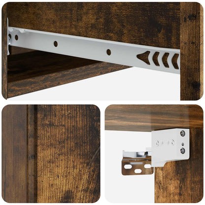 Wall-Mounted Side Table 87.5 x 34.5 x 17 cm Engineered Wood