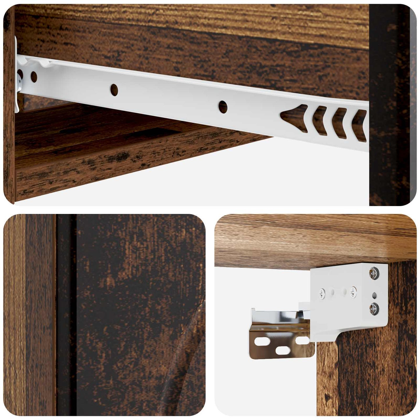 Wall-Mounted Side Table 87.5 x 34.5 x 17 cm Engineered Wood