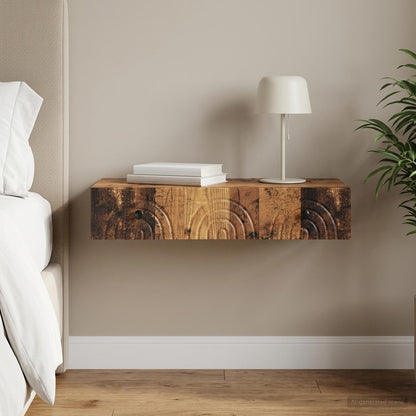Wall-Mounted Side Table 87.5 x 34.5 x 17 cm Engineered Wood