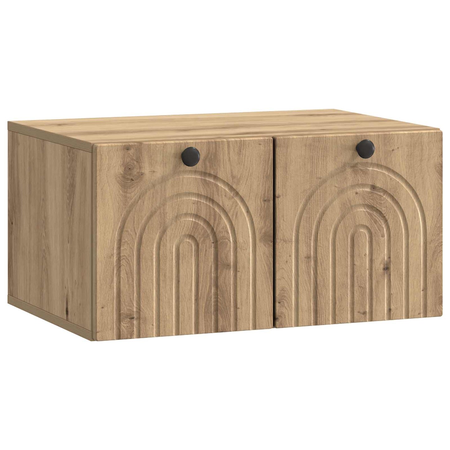 Wall-Mounted TV Cabinet 59.5 x 41 x 30 cm Artisan Oak