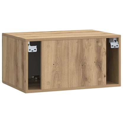 Wall-Mounted TV Cabinet 59.5 x 41 x 30 cm Artisan Oak