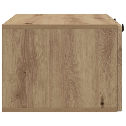 Wall-Mounted TV Cabinet 78.5 x 41 x 30 cm Artisan Oak