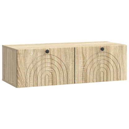 Wall-Mounted TV Cabinet Wall-mounted Sonoma Oak 98 x 41 x 30 cm