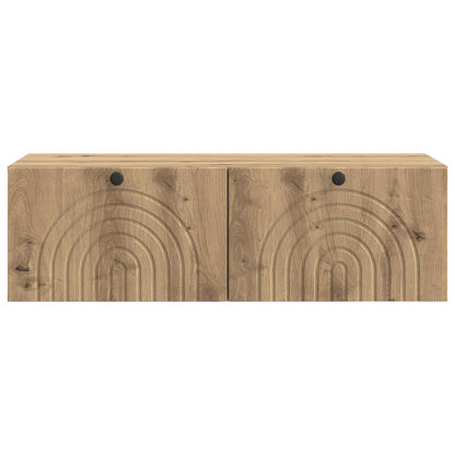 Wall-Mounted TV Cabinet 99 x 41 x 30 cm Artisan Oak