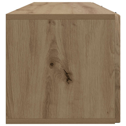 Wall-Mounted TV Cabinet 98 x 31 x 30 cm Artisan Oak