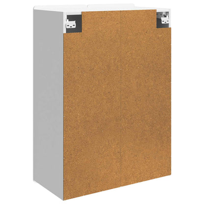 Wall-Mounted Cabinet High Gloss White 66 x 34.5 x 92 cm