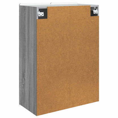 Wall-Mounted Cabinet Grey Sonoma 66 x 34.5 x 92 cm