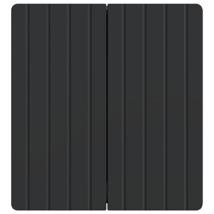 Wall-Mounted Cabinet Black 59 x 31 x 64 cm Engineered Wood