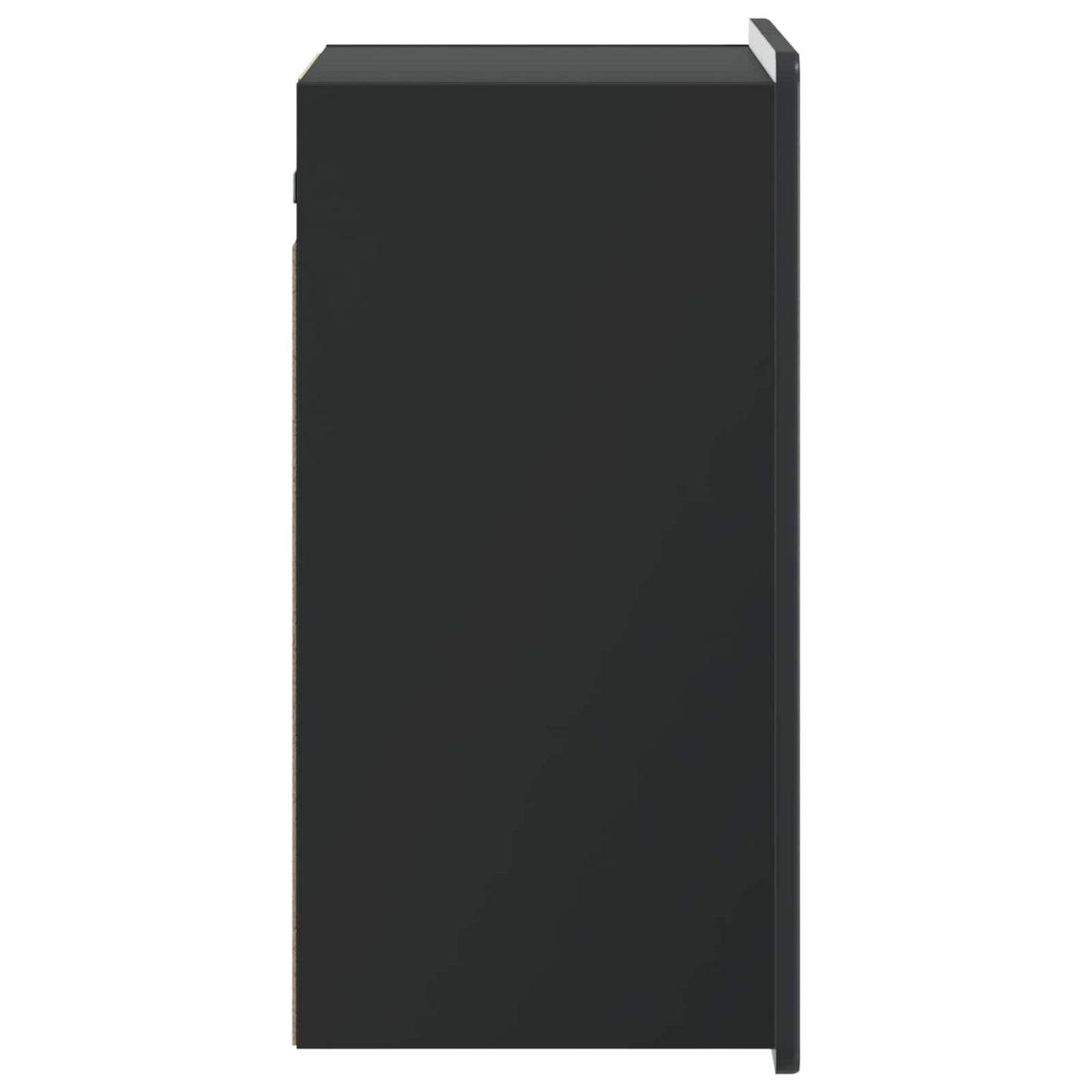 Wall-Mounted Cabinet Black 59 x 31 x 64 cm Engineered Wood