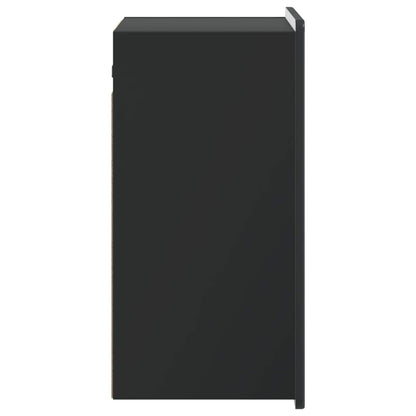 Wall-Mounted Cabinet Black 59 x 31 x 64 cm Engineered Wood