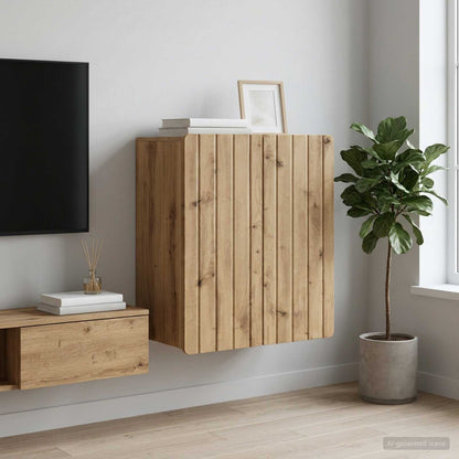 Wall-Mounted Cabinet 59 x 31 x 64 cm Engineered Wood