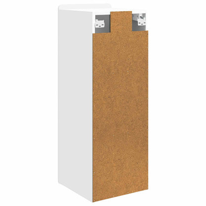 Wall-Mounted Cabinet White 33 x 34.5 x 94 cm Engineered Wood
