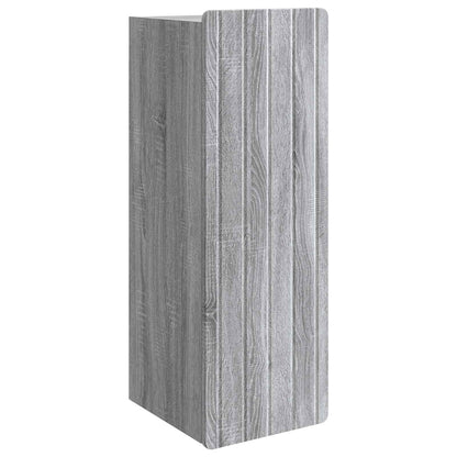 Wall-Mounted Cabinet Grey Sonoma 33 x 34.5 x 94 cm