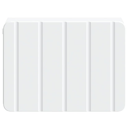 Wall-Mounted Bedside Cabinet White 33 x 34.5 x 24 cm