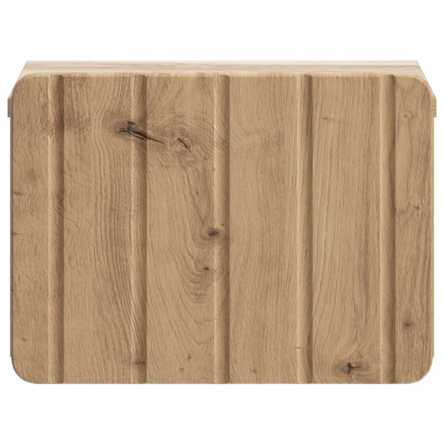 Wall-Mounted Bedside Cabinet Artisan Oak 33 x 34.5 x 24 cm