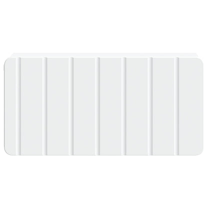 Wall-Mounted Bedside Cabinet 2 pcs White 49 x 34.5 x 24 cm