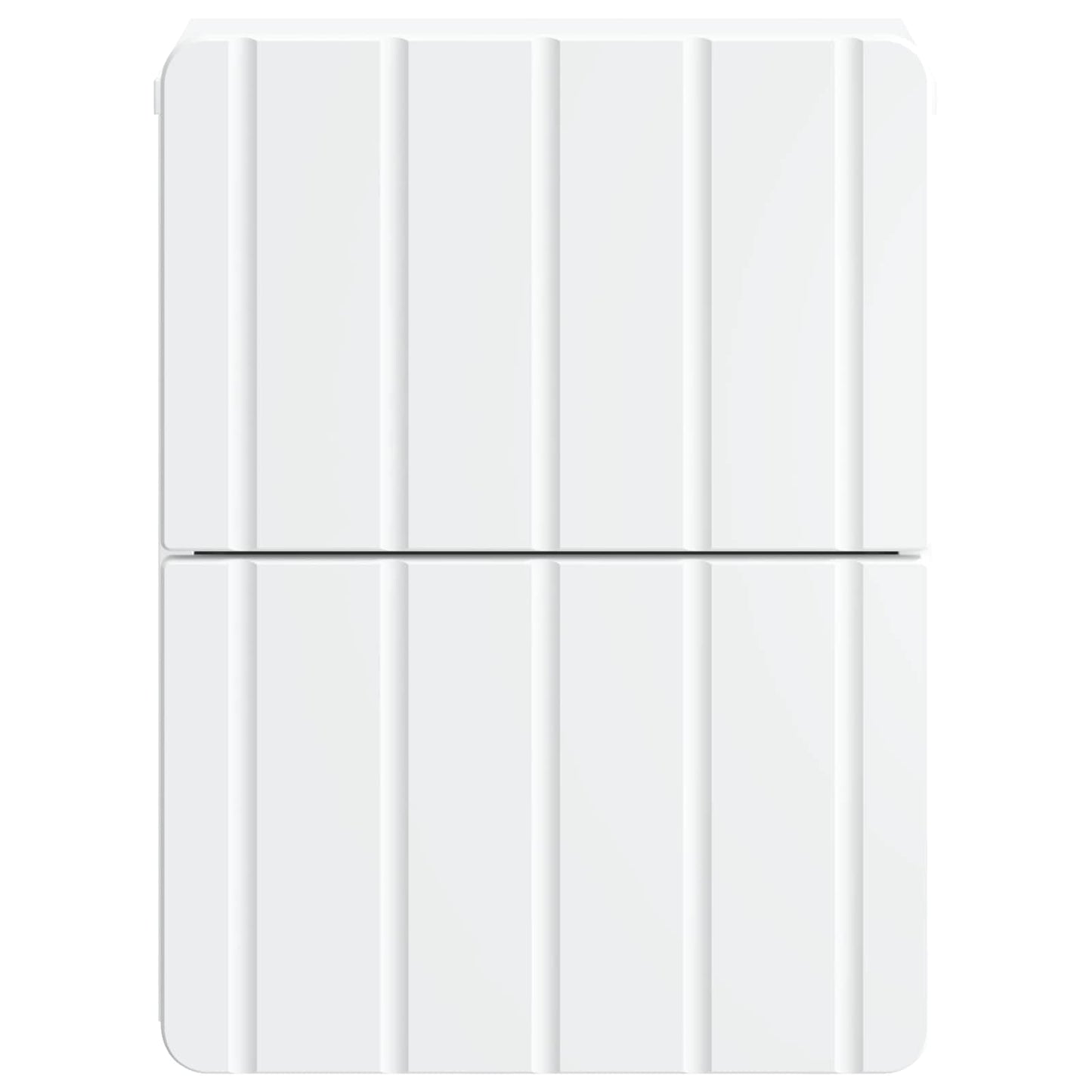 Wall-Mounted Bedside Cabinet White 33 x 34.5 x 43 cm