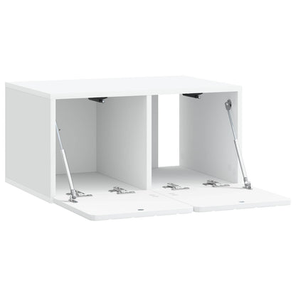 Wall-Mounted TV Cabinet 59.5 x 41 x 30 cm White Engineered Wood