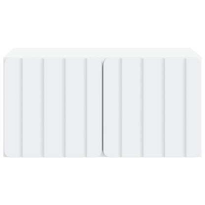 Wall-Mounted TV Cabinet 59.5 x 41 x 30 cm White Engineered Wood