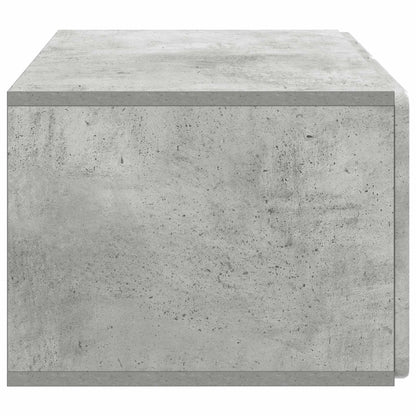 Wall-Mounted TV Cabinet 59.5 x 41 x 30 cm Concrete Grey