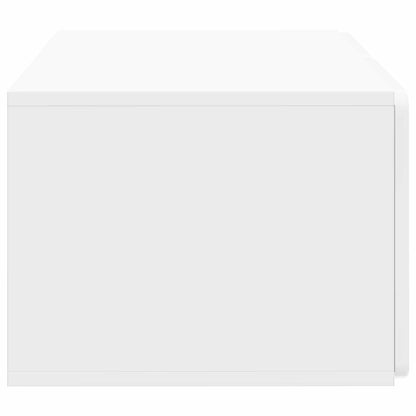 Wall-Mounted TV Cabinet 59.5 x 41 x 30 cm High Gloss White