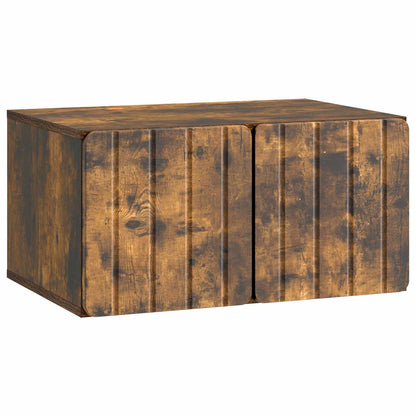 Wall-Mounted TV Cabinet 59.5 x 41 x 30 cm Smoked Oak
