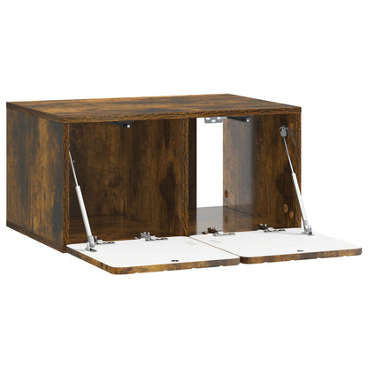 Wall-Mounted TV Cabinet 59.5 x 41 x 30 cm Smoked Oak