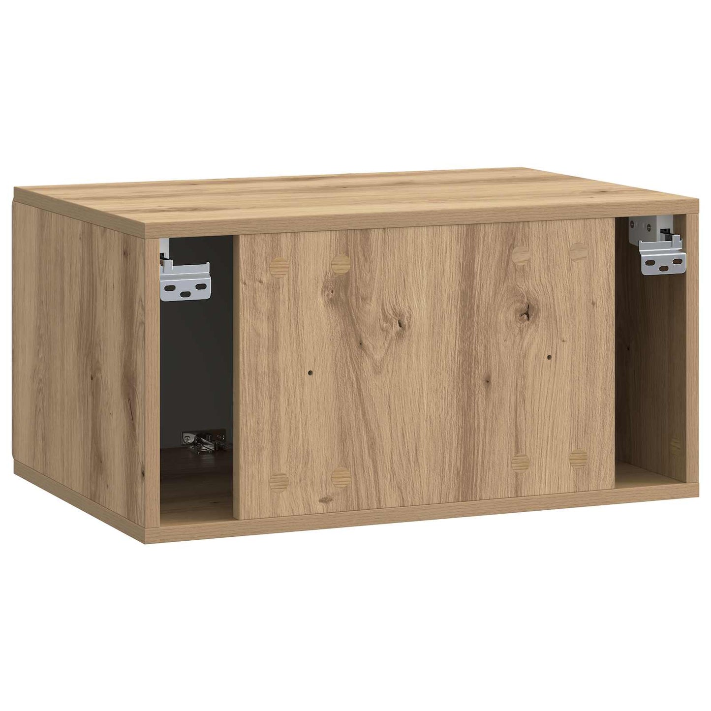 Wall-Mounted TV Cabinet 59.5 x 41 x 30 cm Artisan Oak