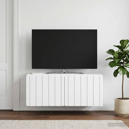Wall-Mounted TV Cabinet 78.5 x 41 x 30 cm White Engineered Wood