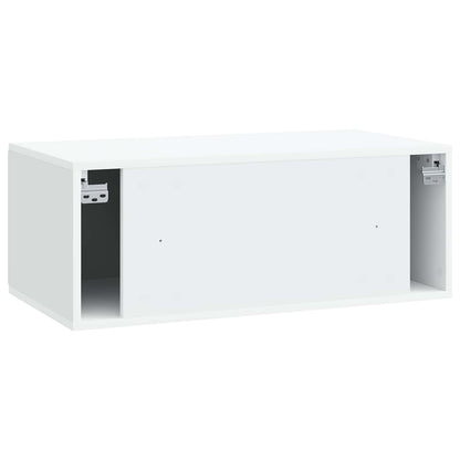 Wall-Mounted TV Cabinet 78.5 x 41 x 30 cm White Engineered Wood