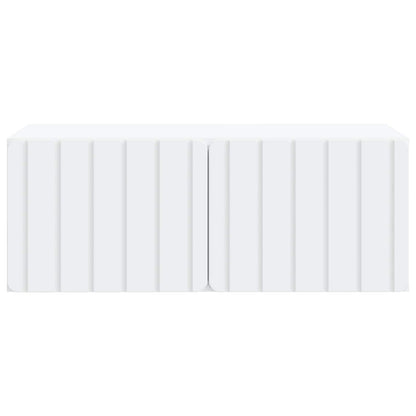 Wall-Mounted TV Cabinet 78.5 x 41 x 30 cm White Engineered Wood