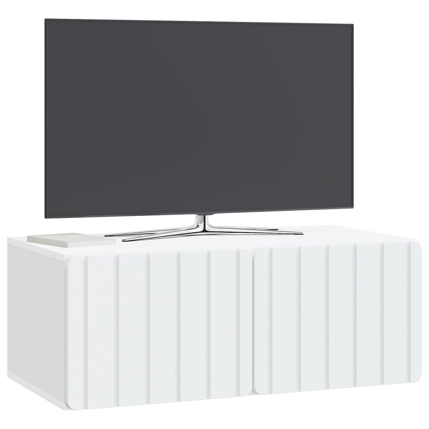 Wall-Mounted TV Cabinet 78.5 x 41 x 30 cm White Engineered Wood