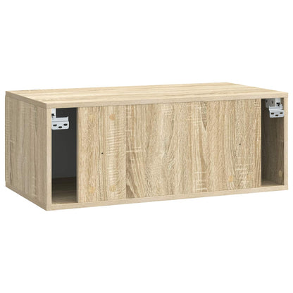 Wall-Mounted TV Cabinet 78.5 x 41 x 30 cm Sonoma Oak