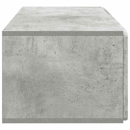 Wall-Mounted TV Cabinet 78.5 x 41 x 30 cm Concrete Grey