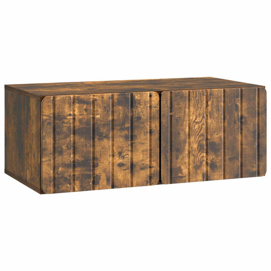 Wall-Mounted TV Cabinet 78.5 x 41 x 30 cm Smoked Oak