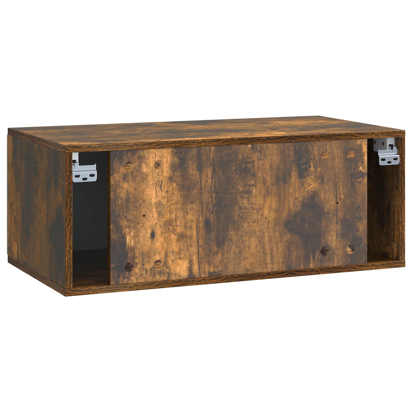 Wall-Mounted TV Cabinet 78.5 x 41 x 30 cm Smoked Oak
