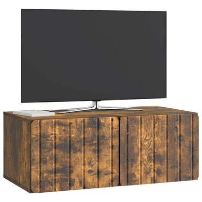 Wall-Mounted TV Cabinet 78.5 x 41 x 30 cm Smoked Oak