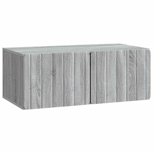 Wall-Mounted TV Cabinet 78.5 x 41 x 30 cm Grey Sonoma